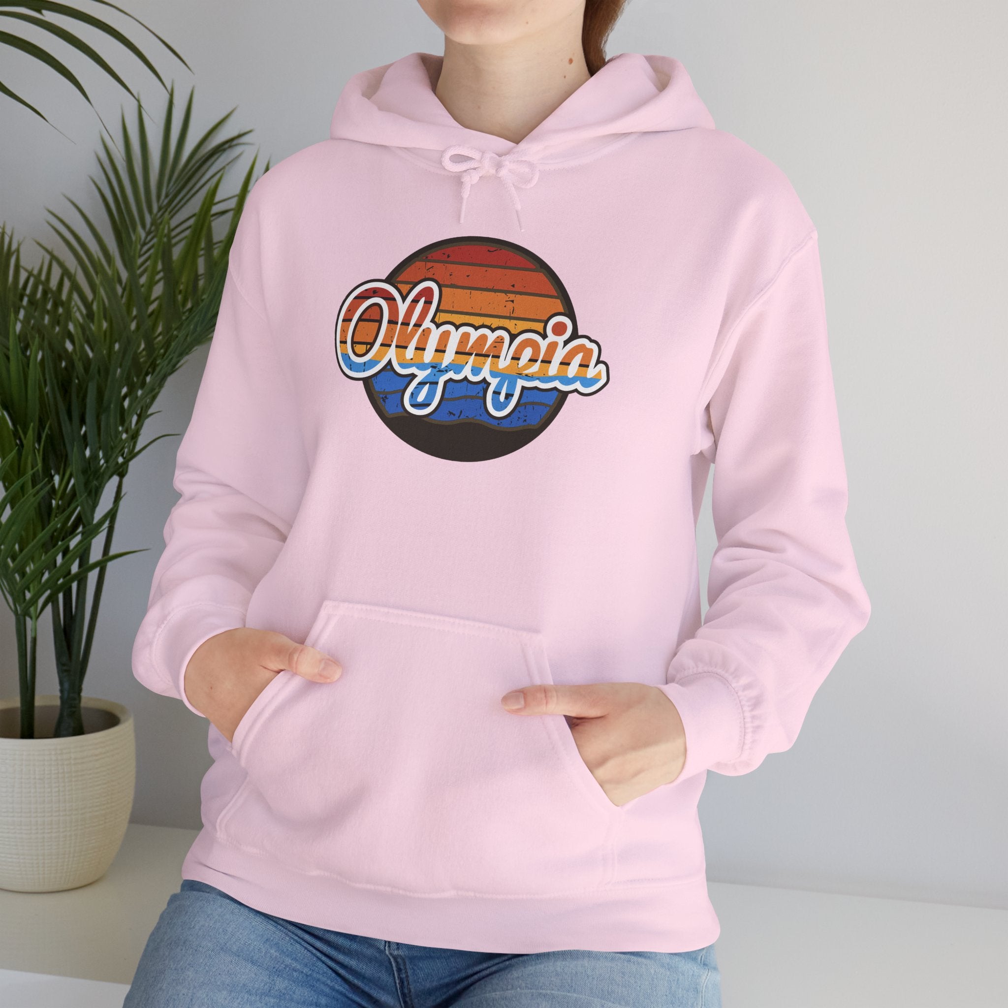Olympia Retro Sunset Hoodie