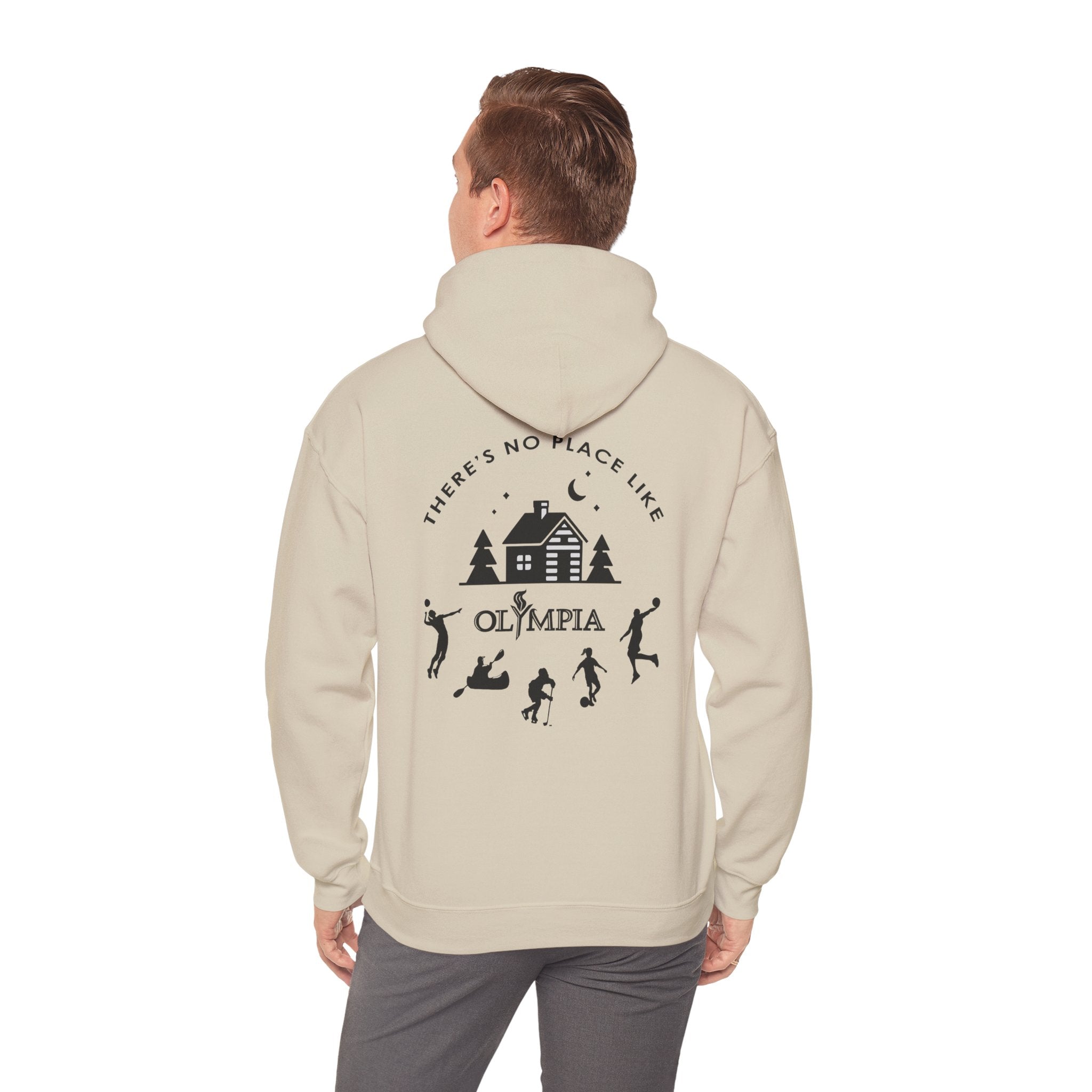 Olympia Sports Camp Hoodie - No Place Like Olympia