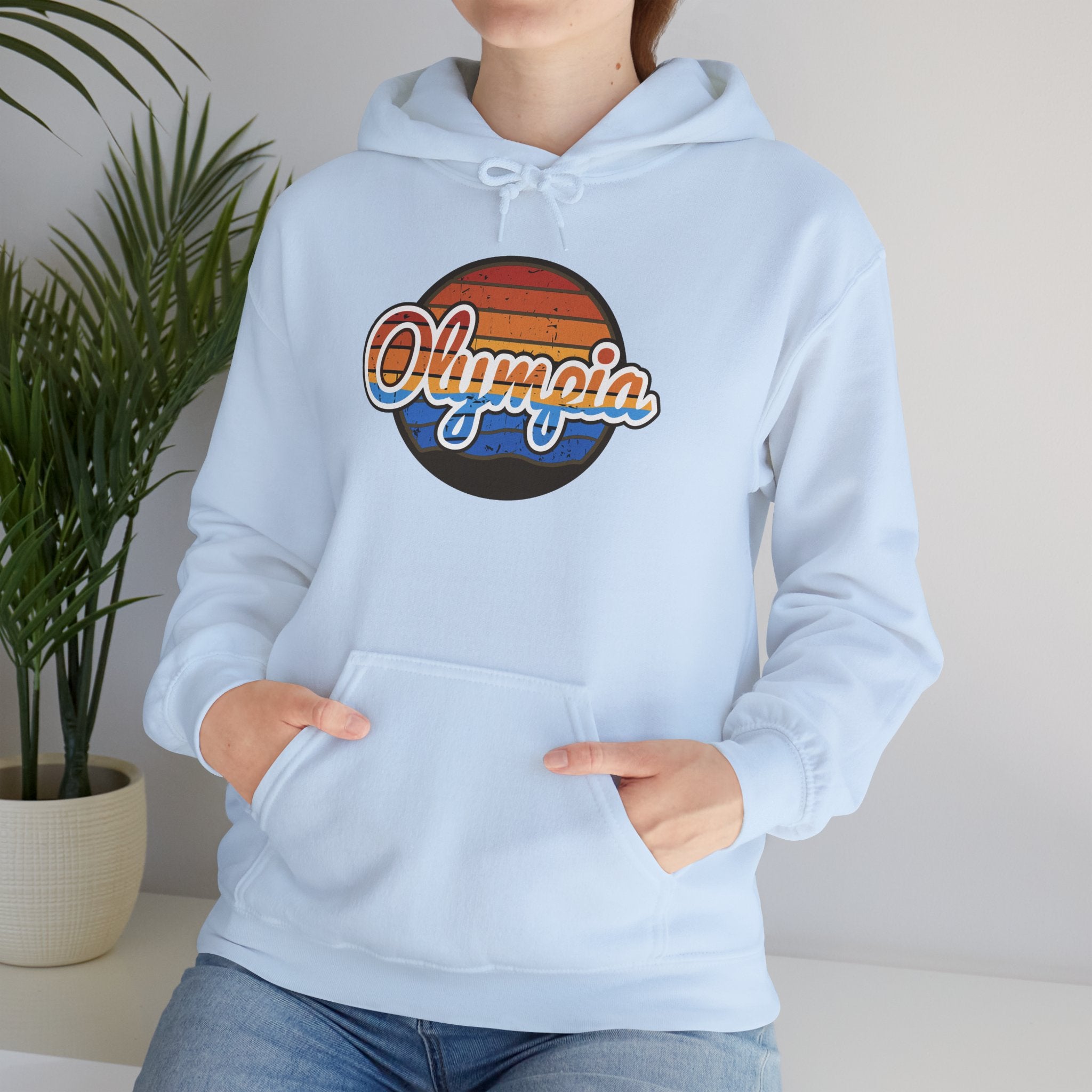 Olympia Retro Sunset Hoodie