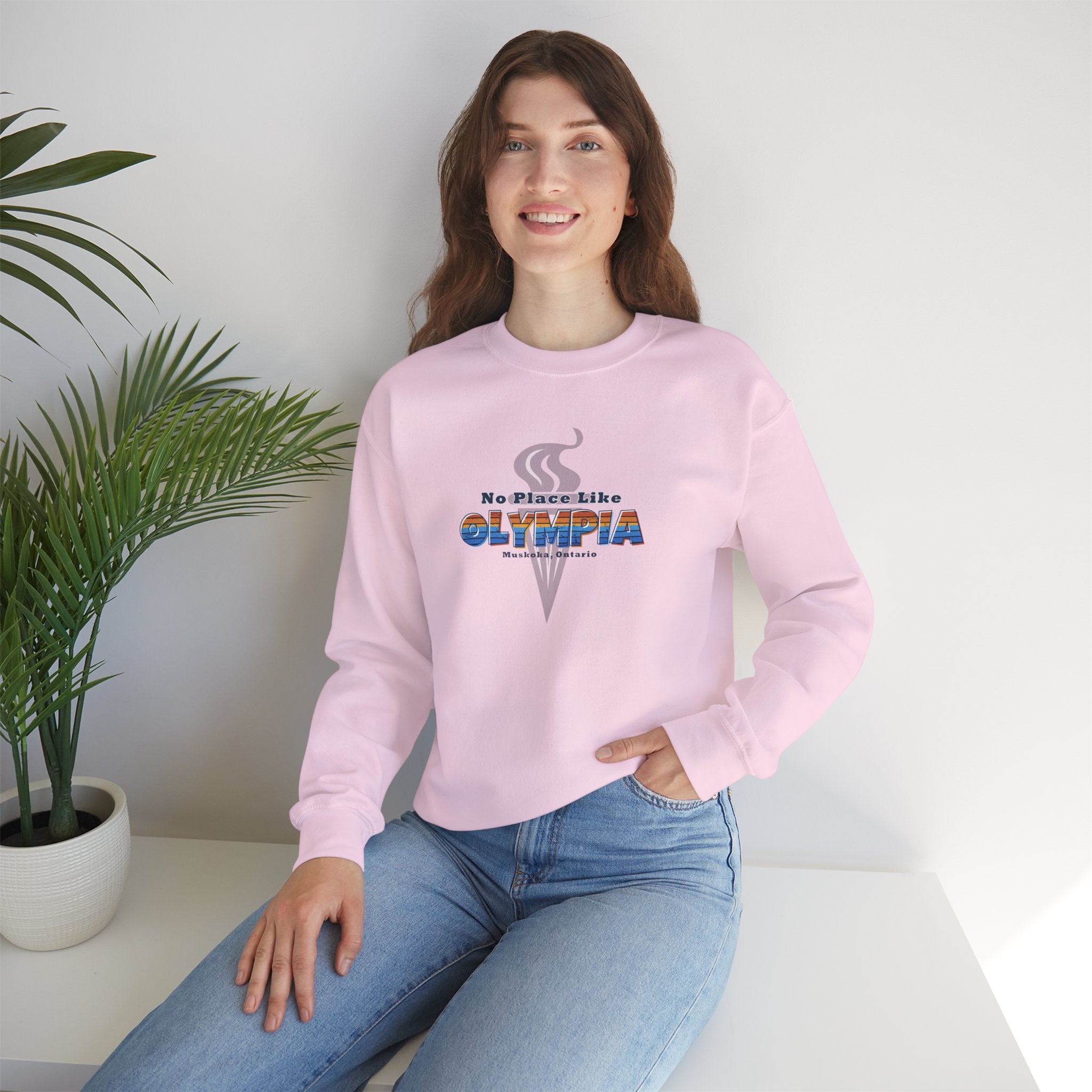 No Place Like Olympia Unisex Crewneck Sweatshirt