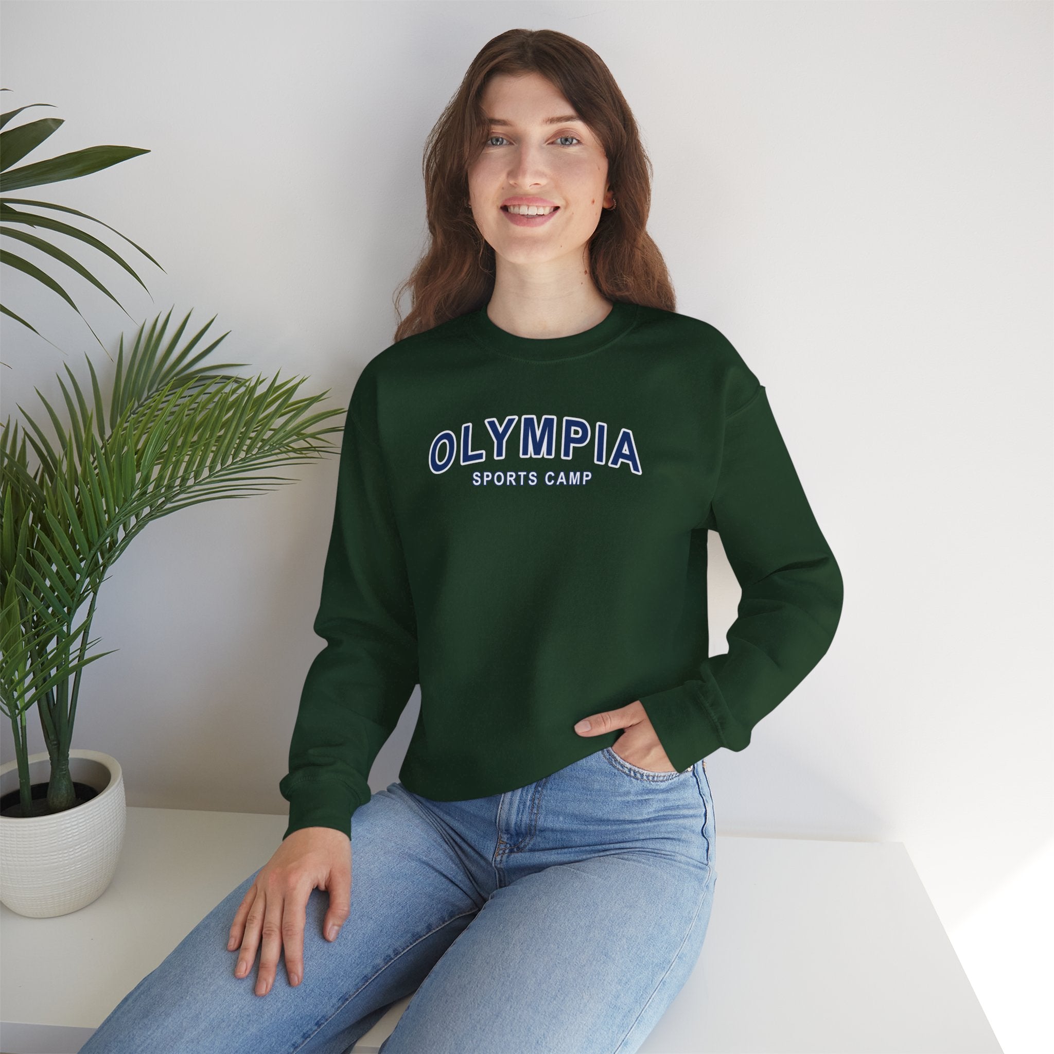 Olympia Sports Camp Crewneck Sweatshirt