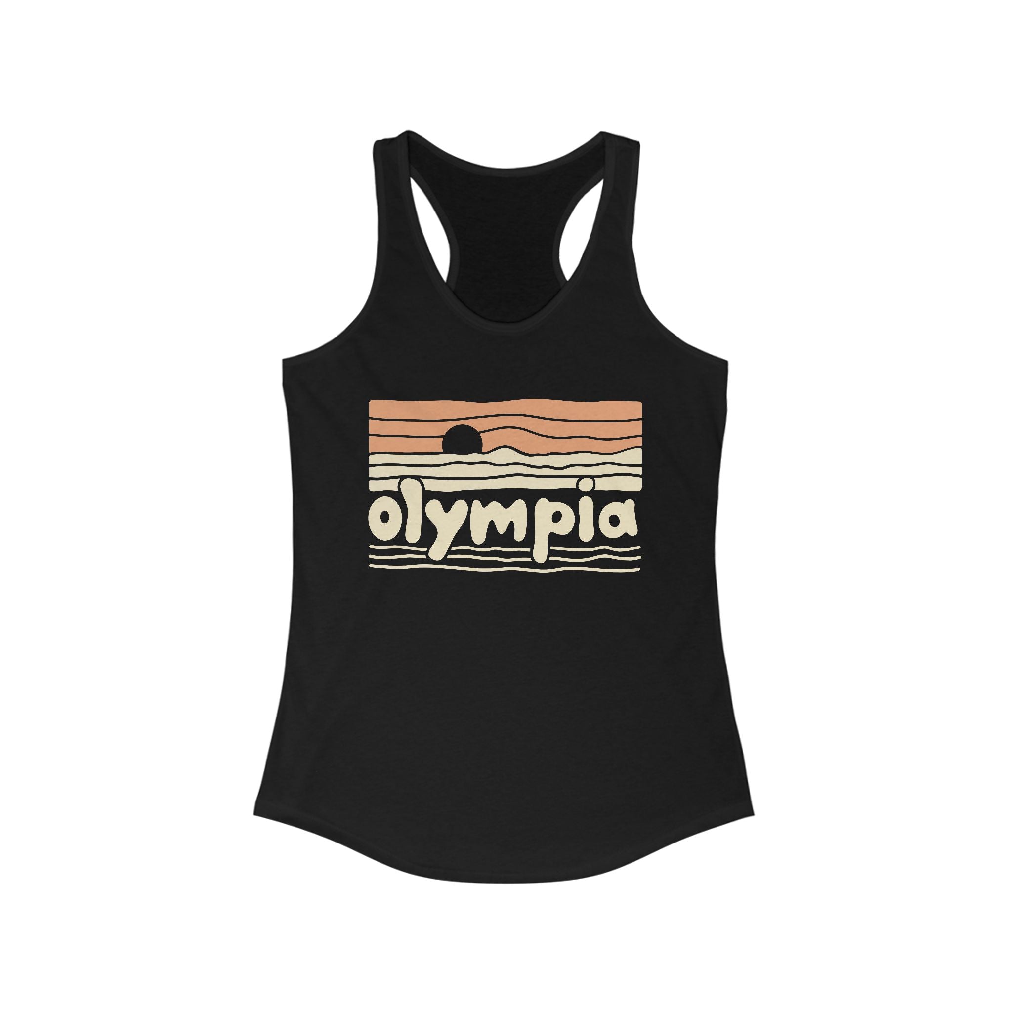 Olympia Sunset Women's Racerback Tank