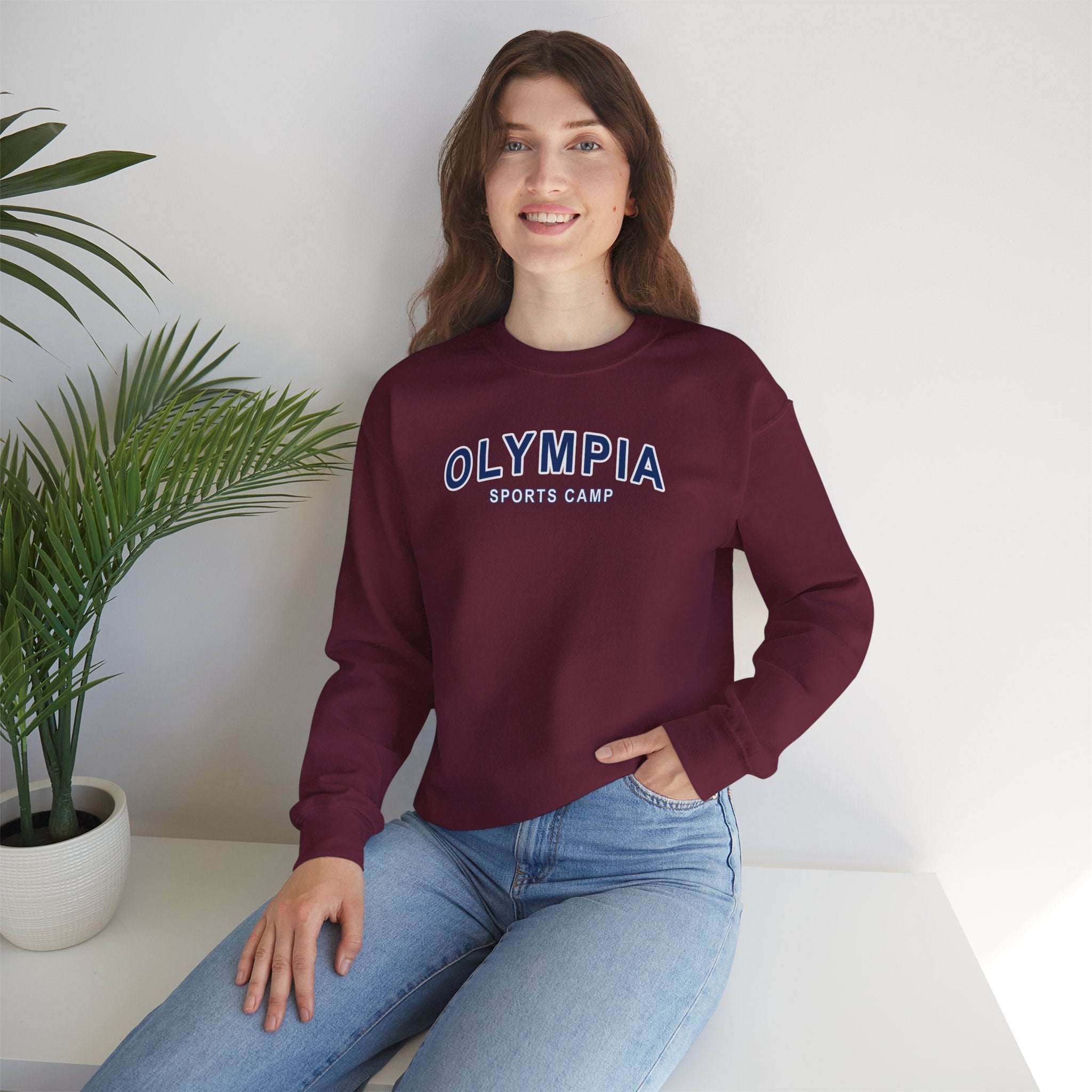 Olympia Sports Camp Crewneck Sweatshirt