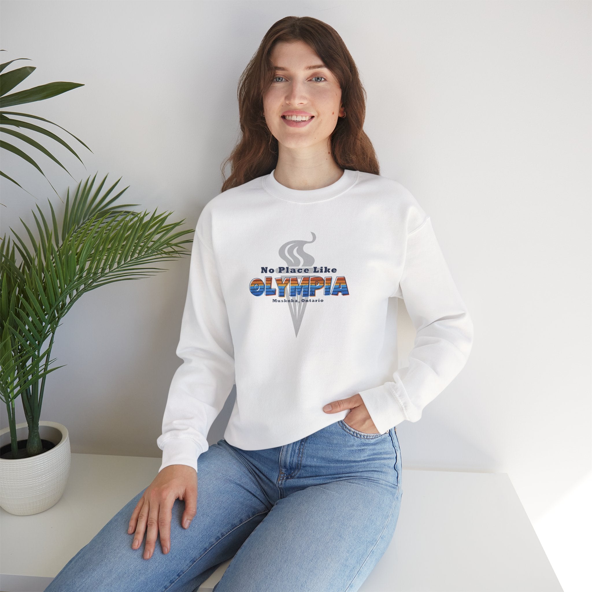 No Place Like Olympia Unisex Crewneck Sweatshirt