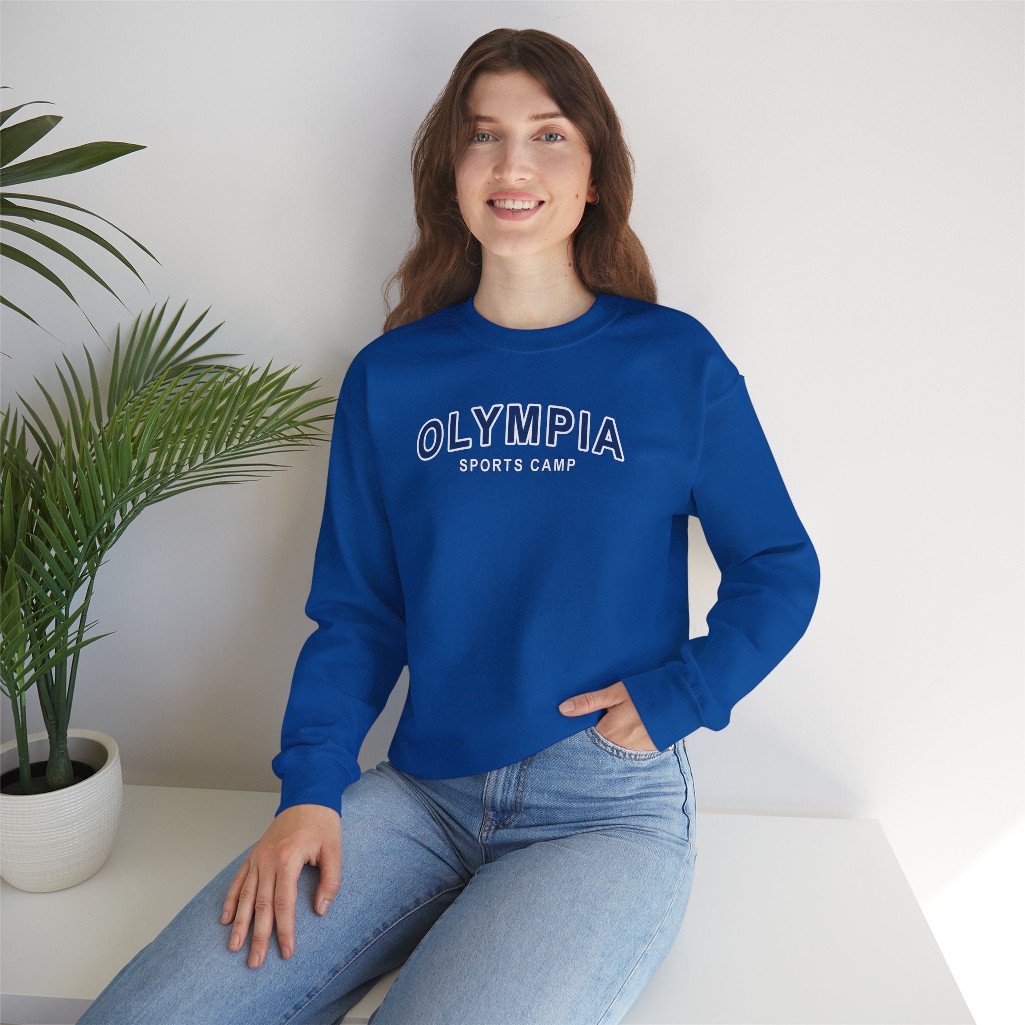 Olympia Sports Camp Crewneck Sweatshirt