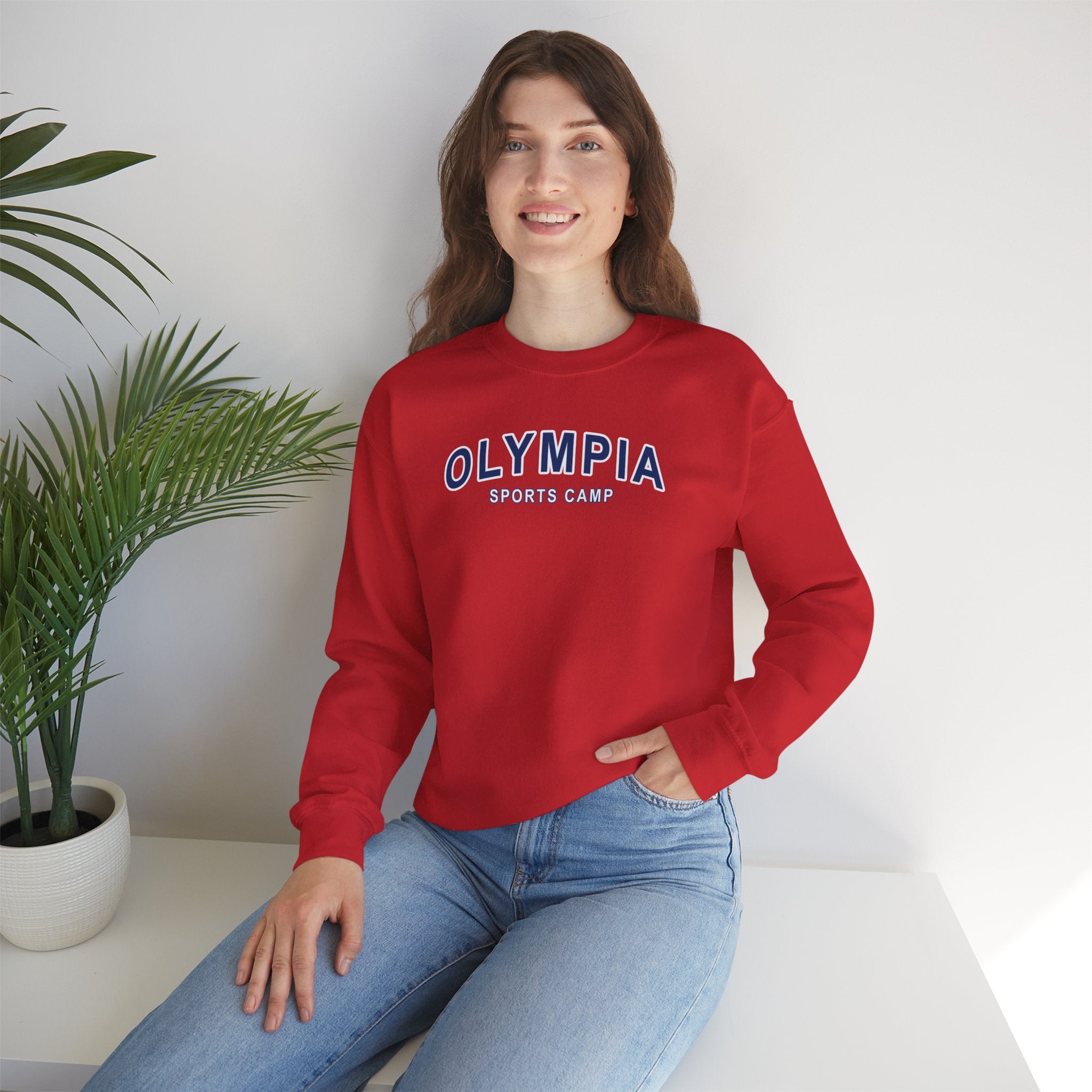 Olympia Sports Camp Crewneck Sweatshirt