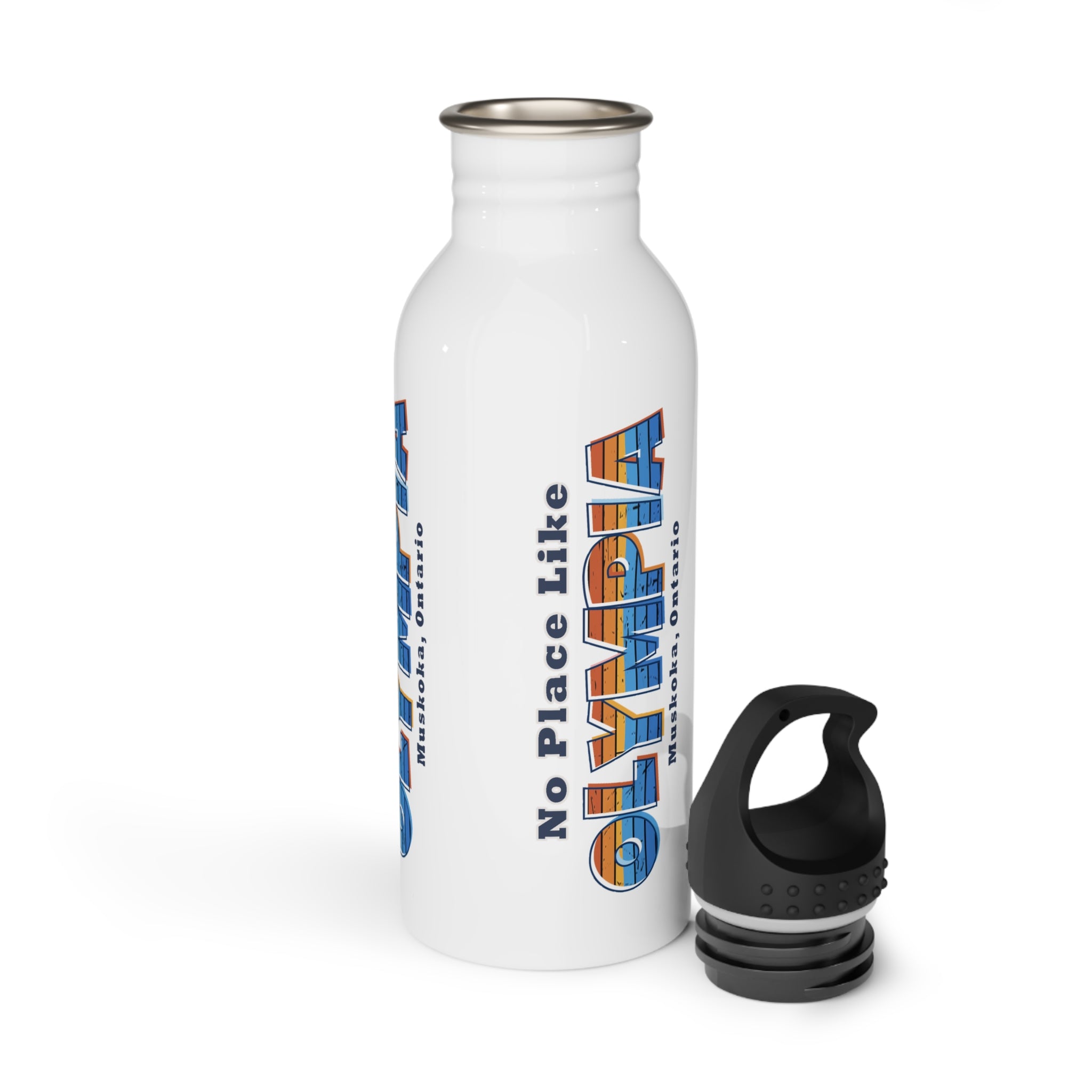 No Place Like Olympia - Stainless Steel Water Bottle
