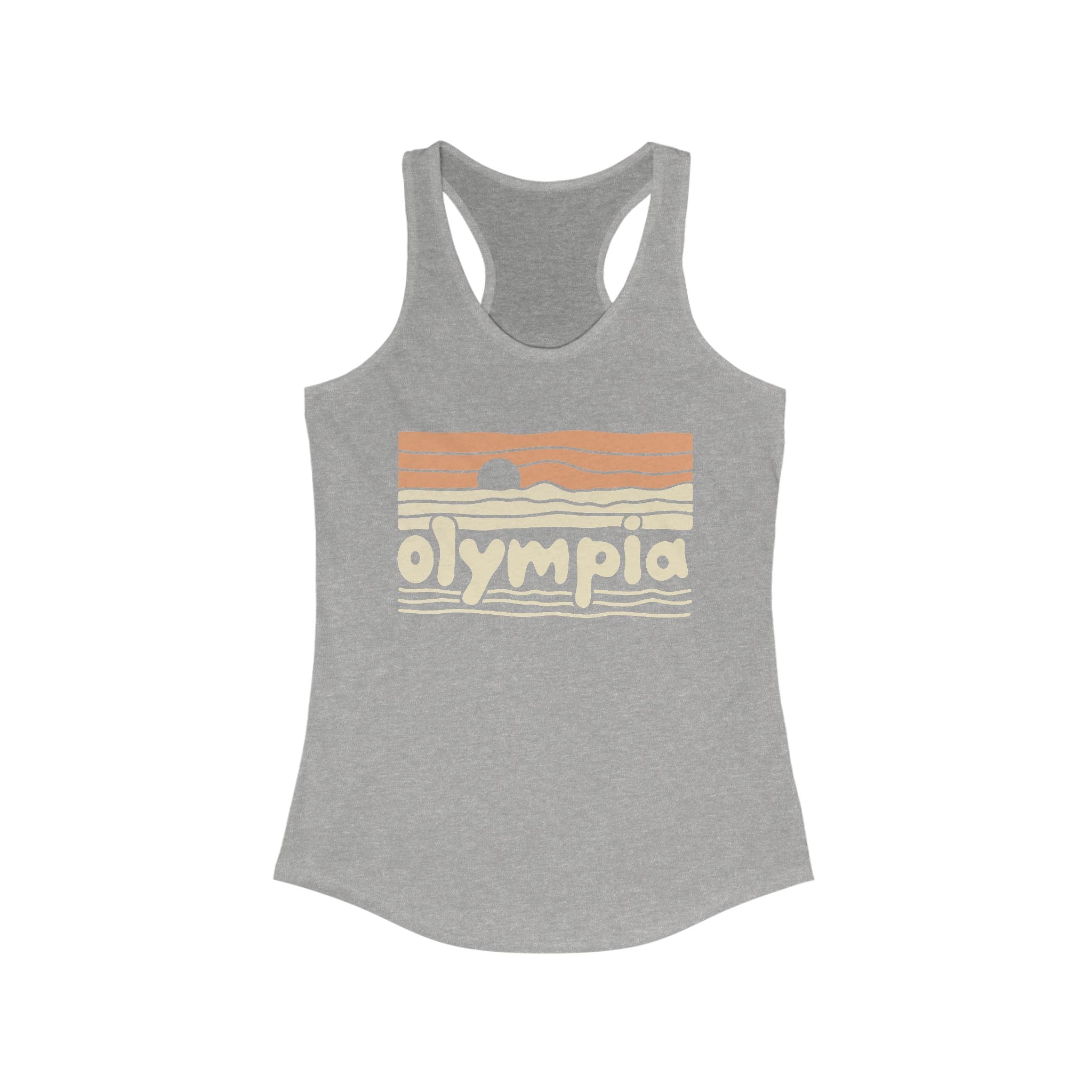 Olympia Sunset Women's Racerback Tank