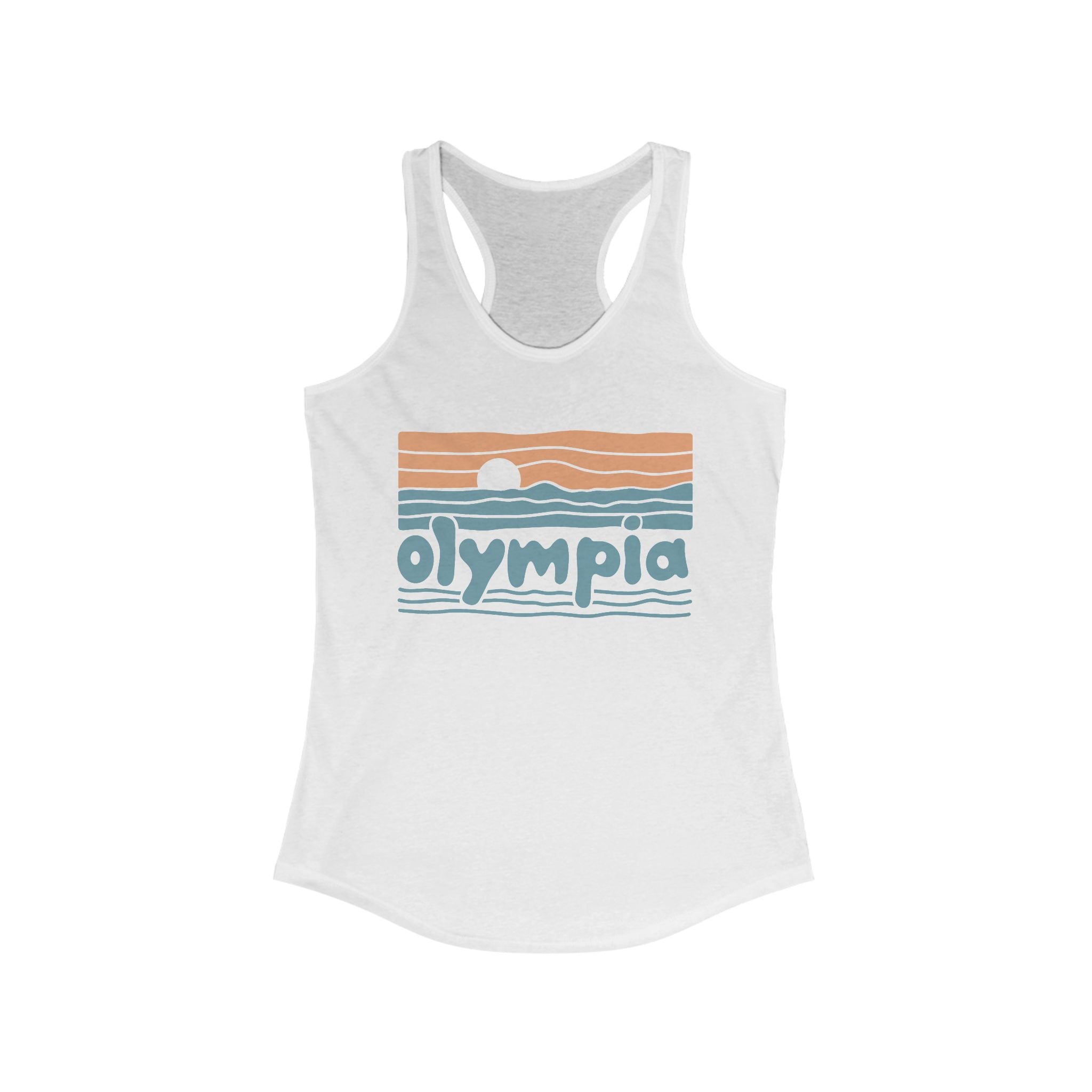 Olympia Sunset Women's Racerback Tank