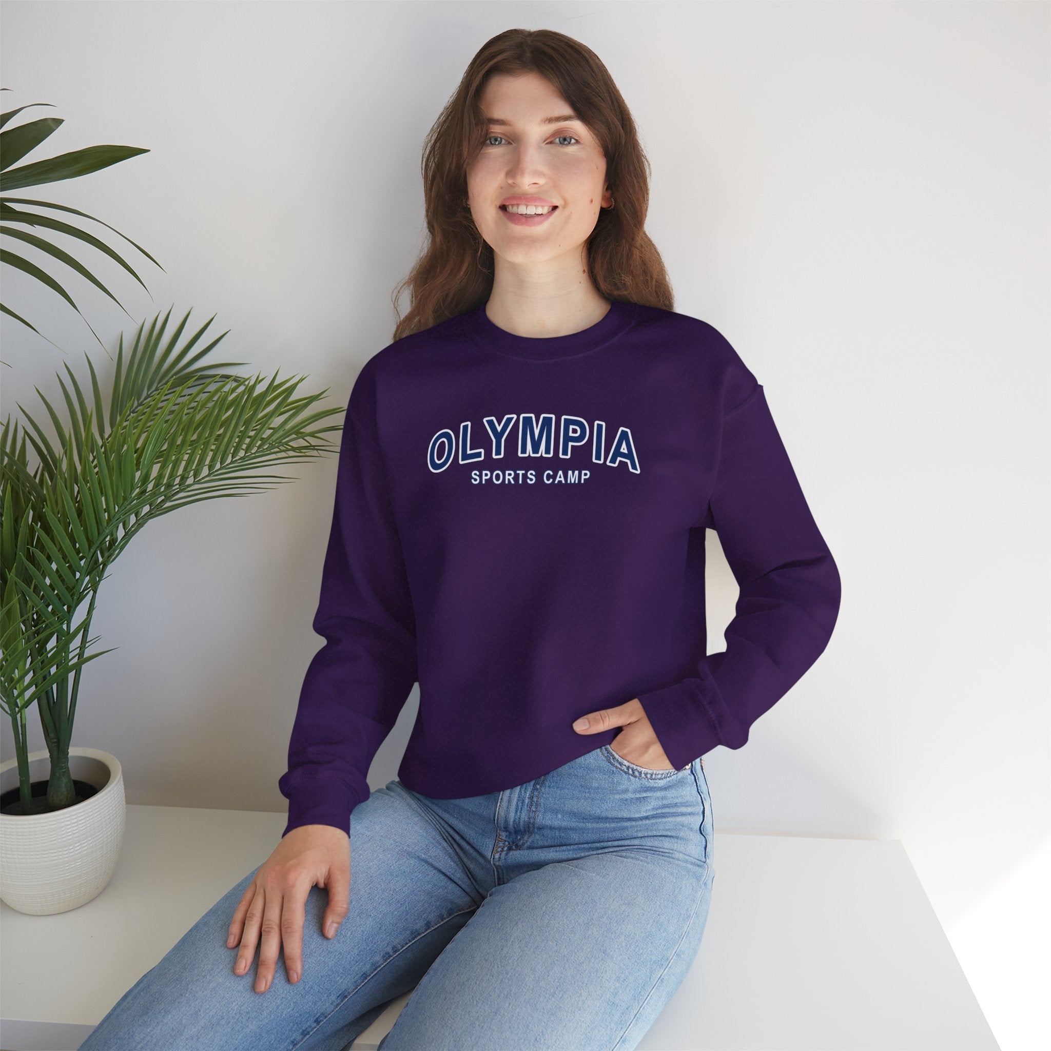 Olympia Sports Camp Crewneck Sweatshirt