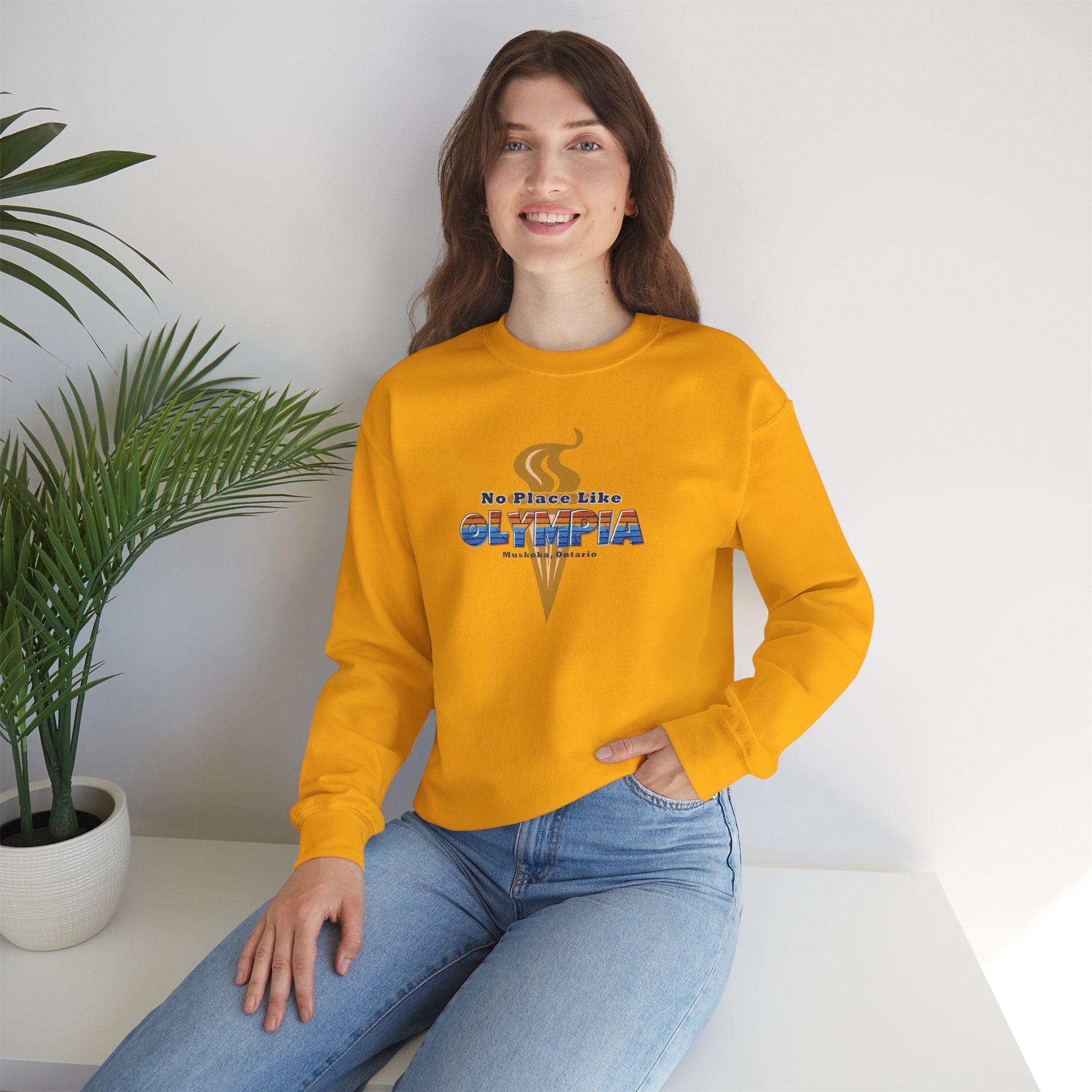 No Place Like Olympia Unisex Crewneck Sweatshirt