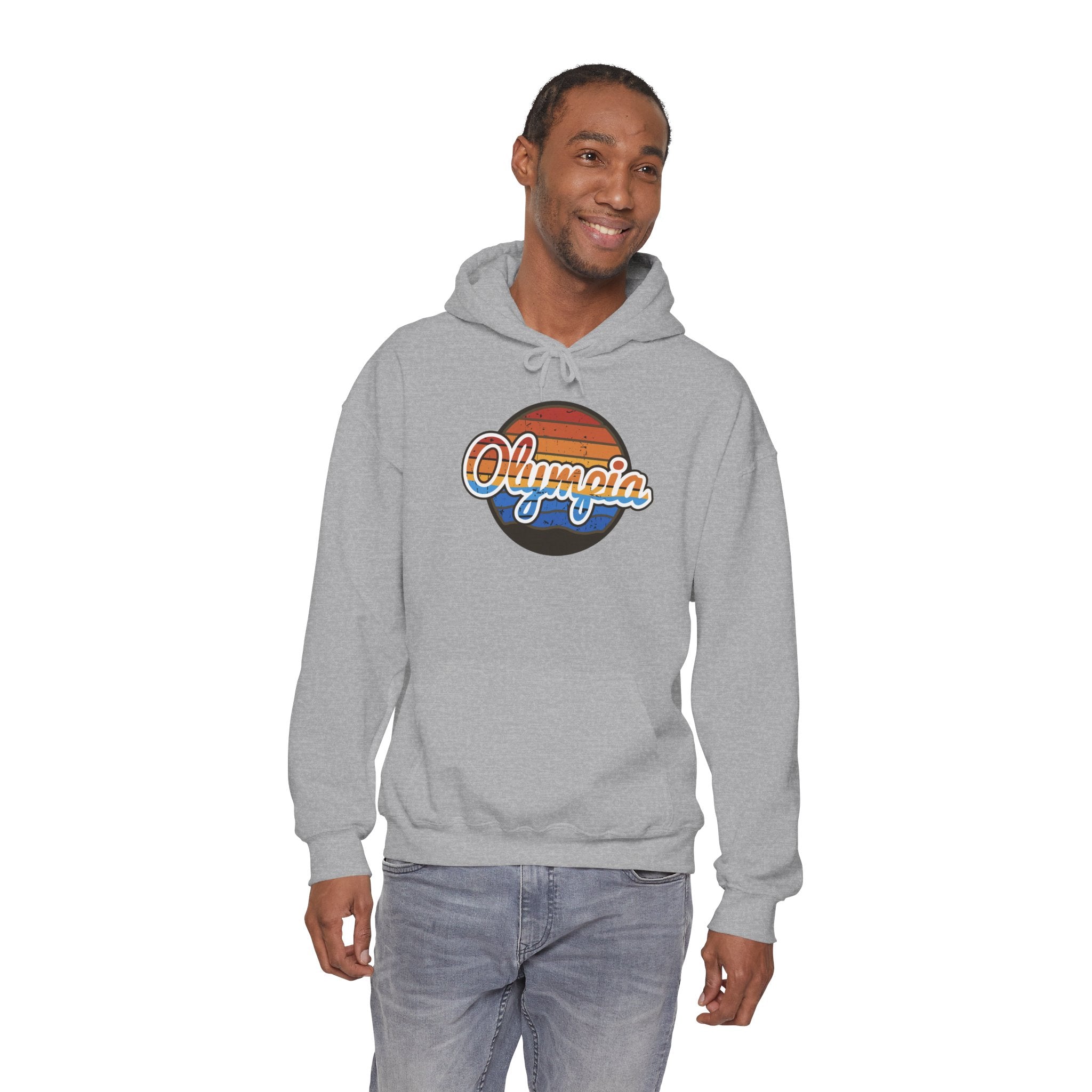 Olympia Retro Sunset Hoodie