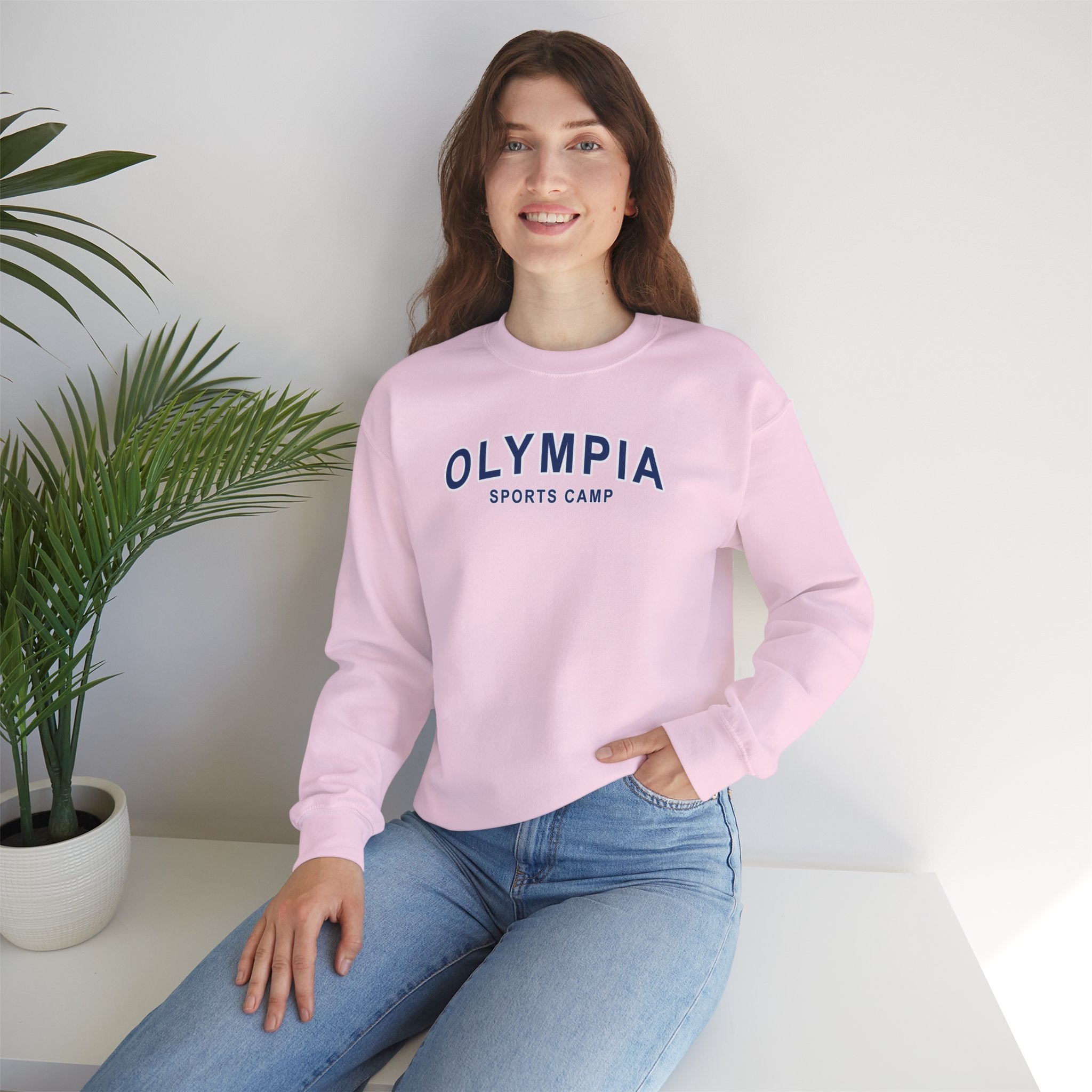 Olympia Sports Camp Crewneck Sweatshirt