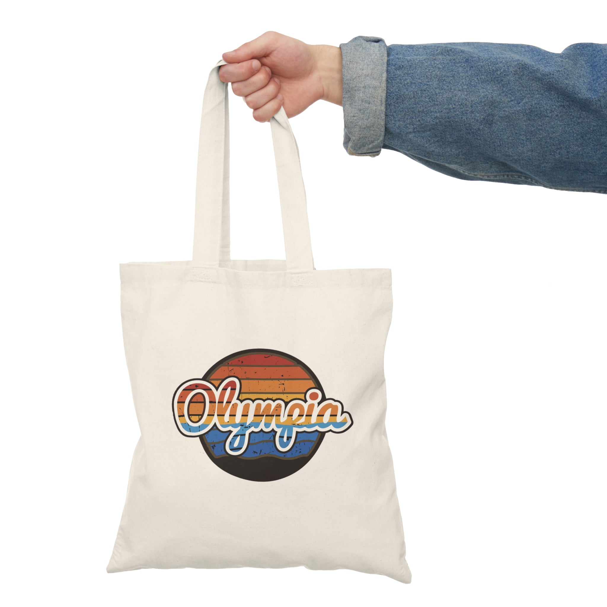 Olympia Retro Sun Tote Bag
