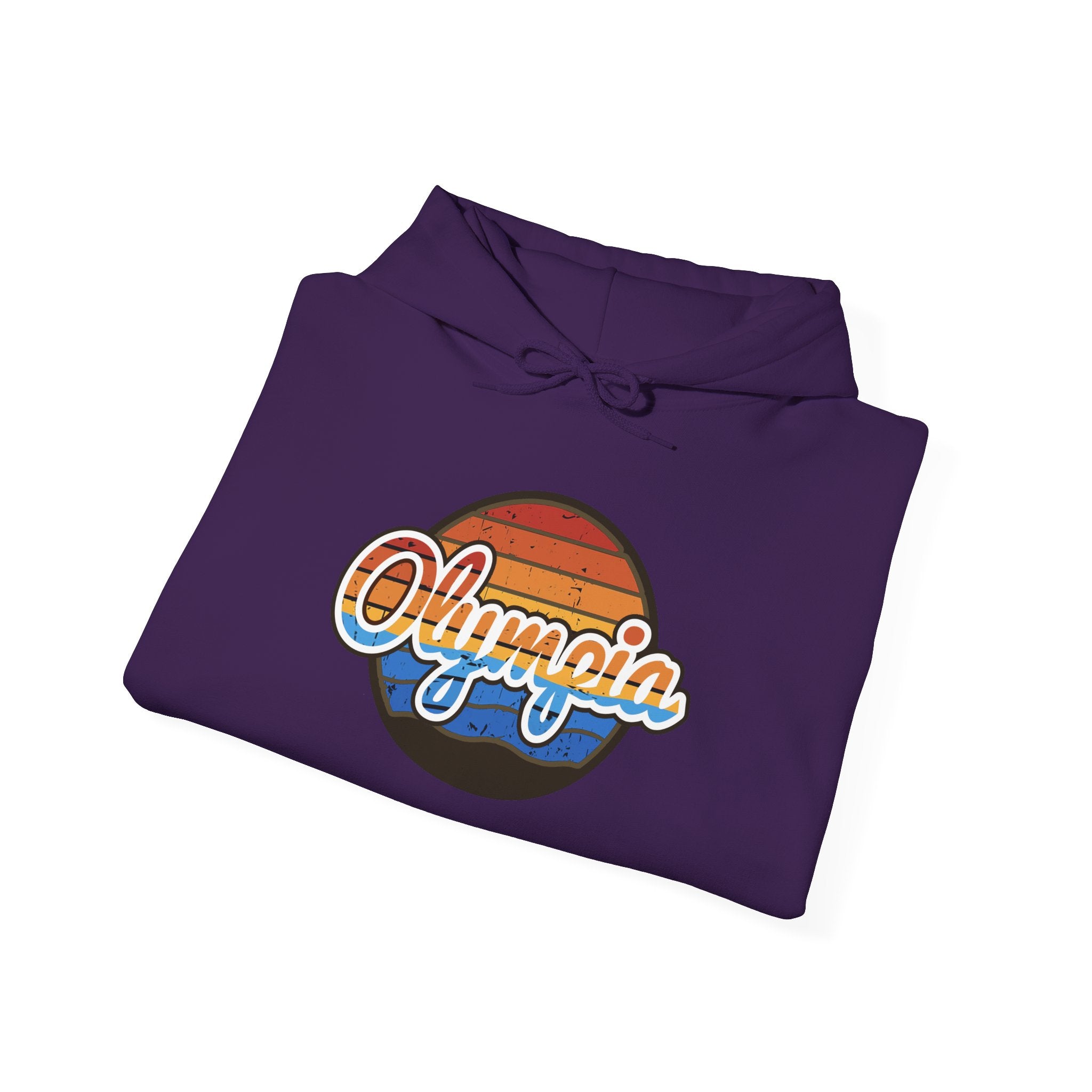 Olympia Retro Sunset Hoodie