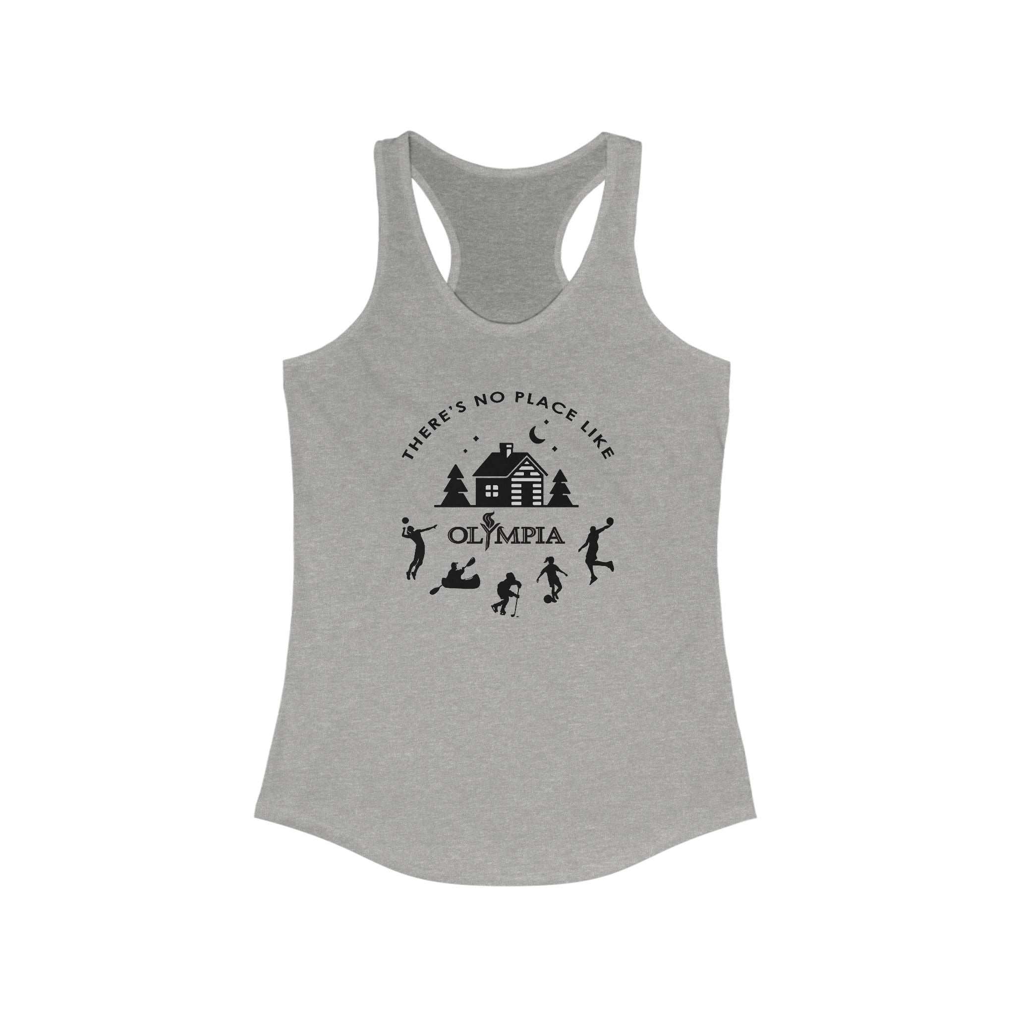 No Place Like Olympia Women's Racerback Tank Top