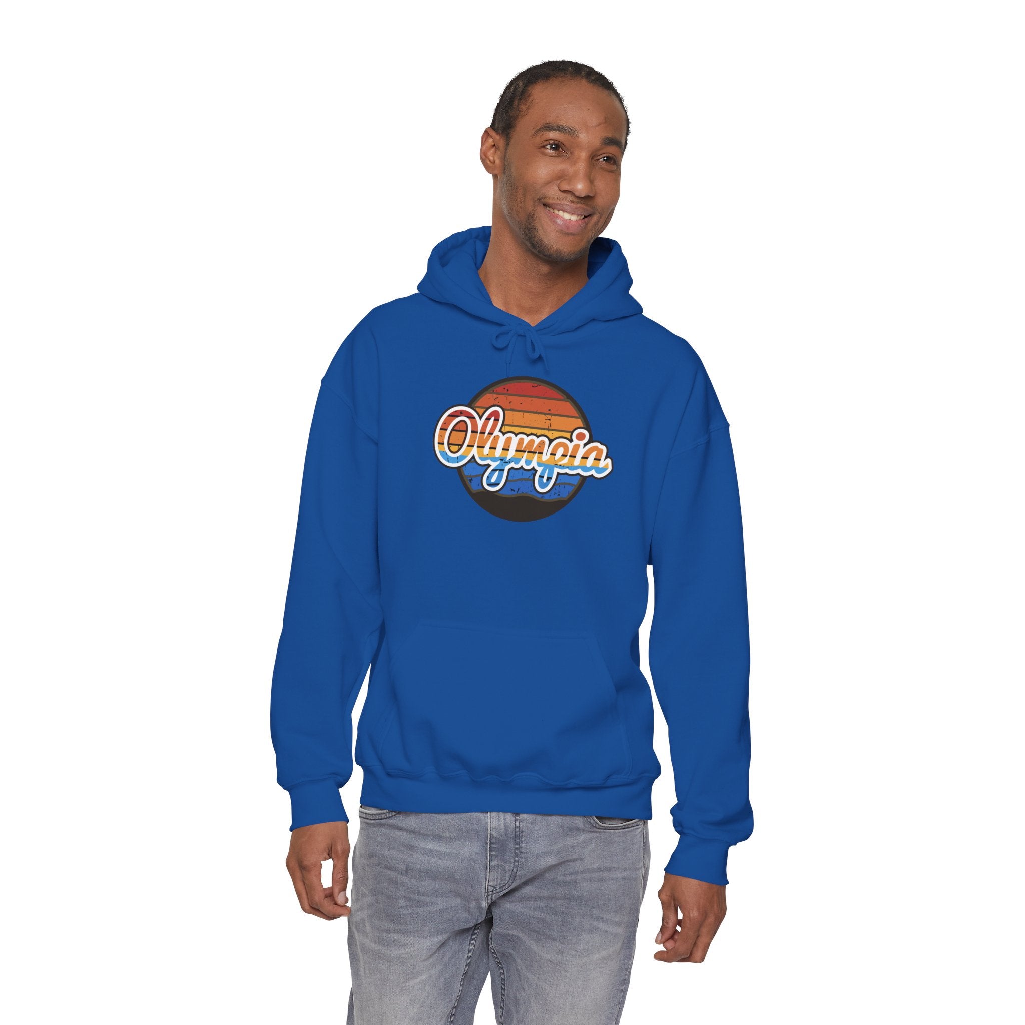 Olympia Retro Sunset Hoodie