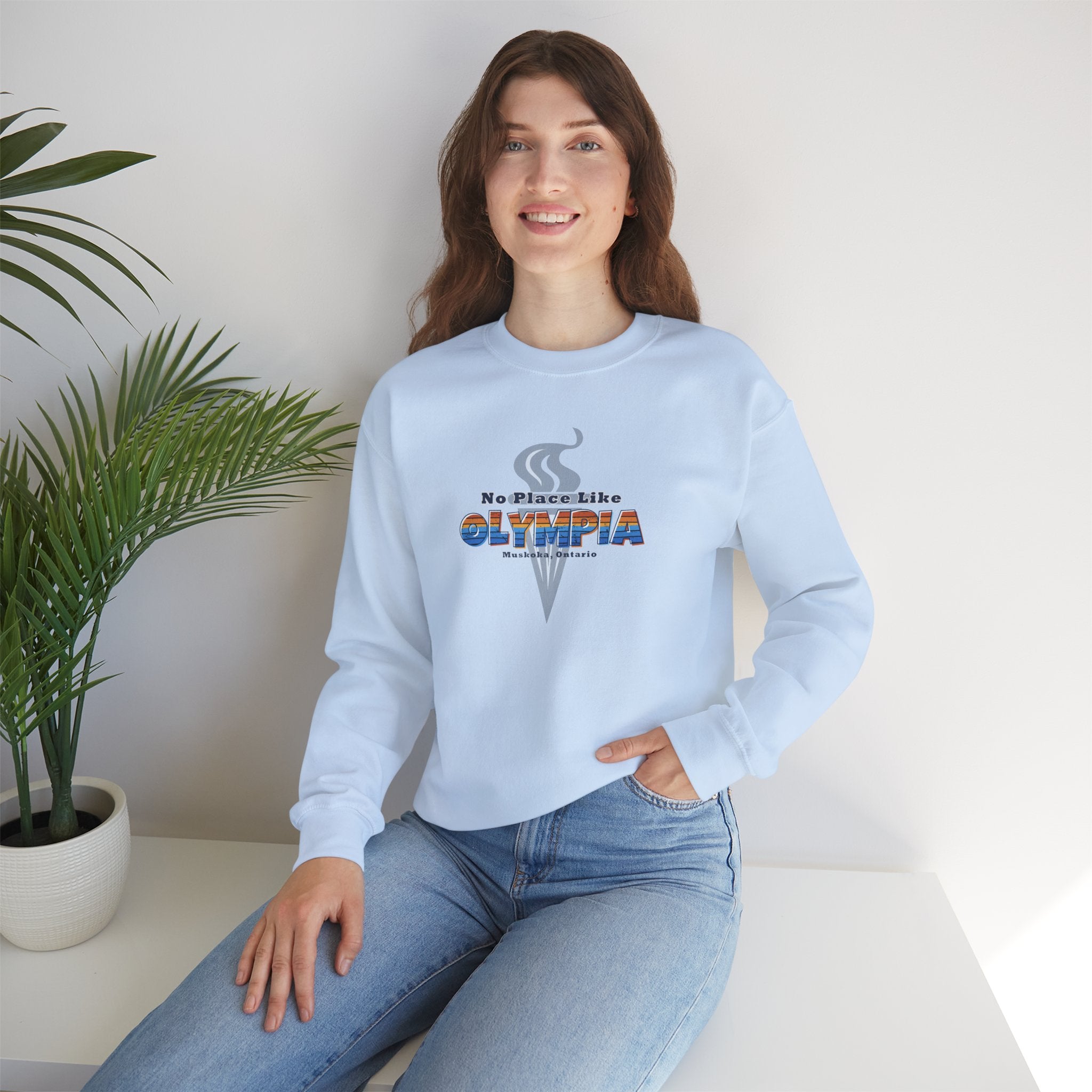 No Place Like Olympia Unisex Crewneck Sweatshirt