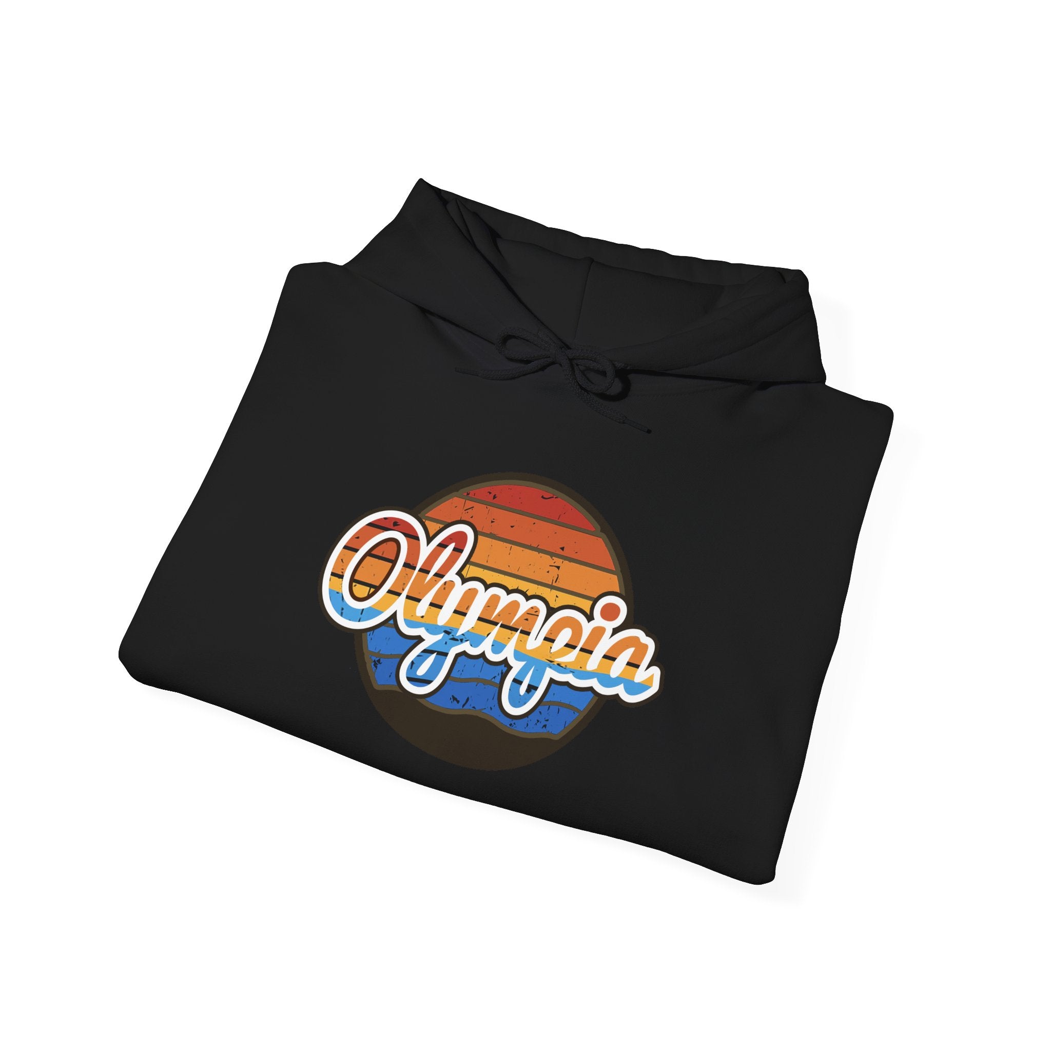 Olympia Retro Sunset Hoodie