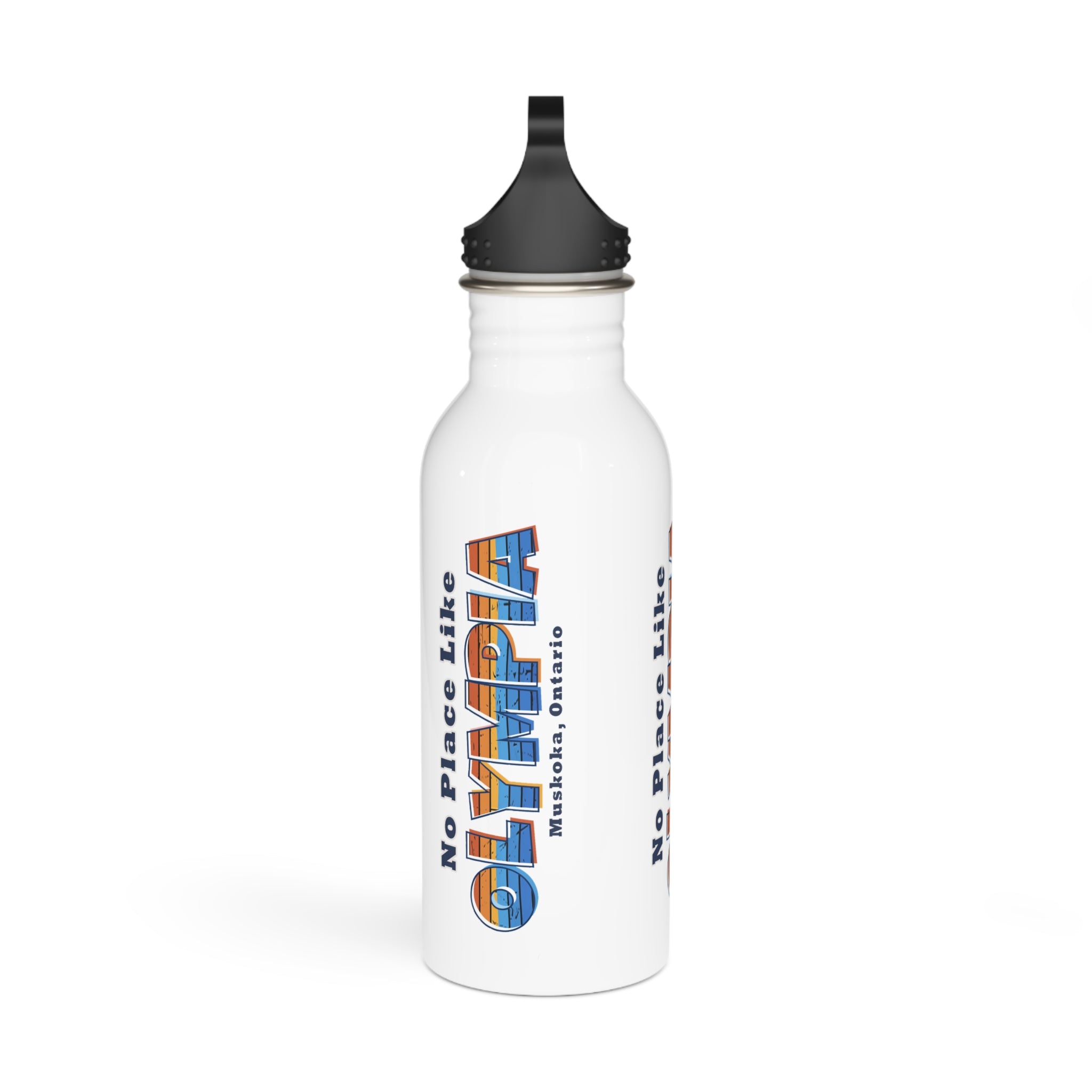 No Place Like Olympia - Stainless Steel Water Bottle