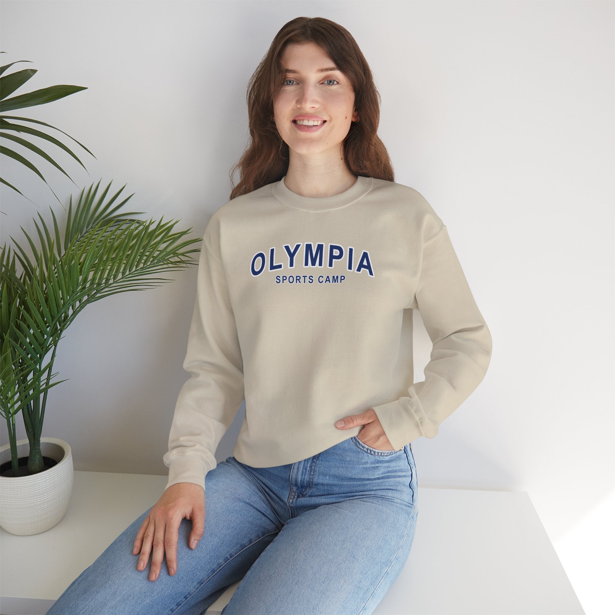 Olympia Sports Camp Crewneck Sweatshirt
