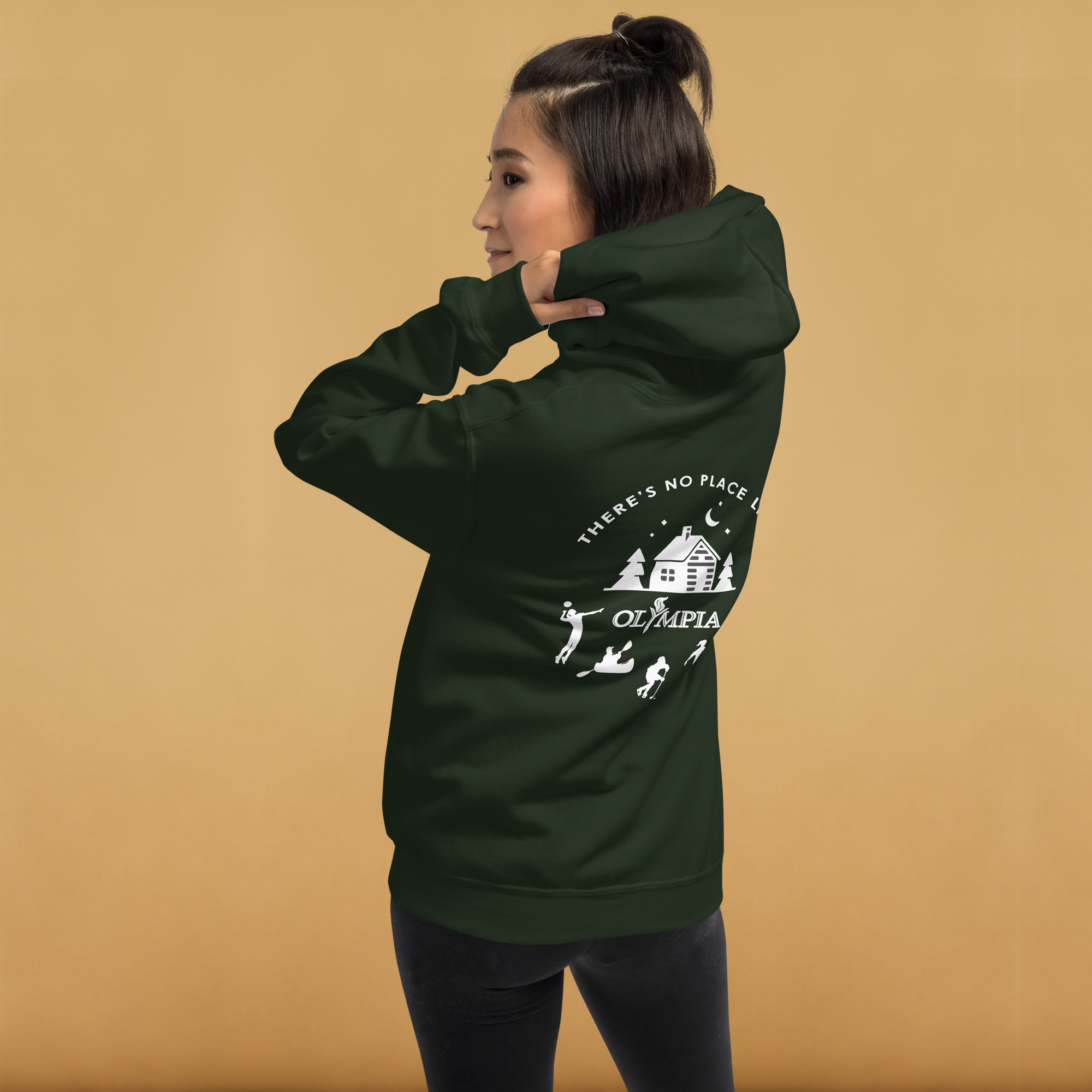 Olympia Sports Camp Hoodie - No Place Like Olympia